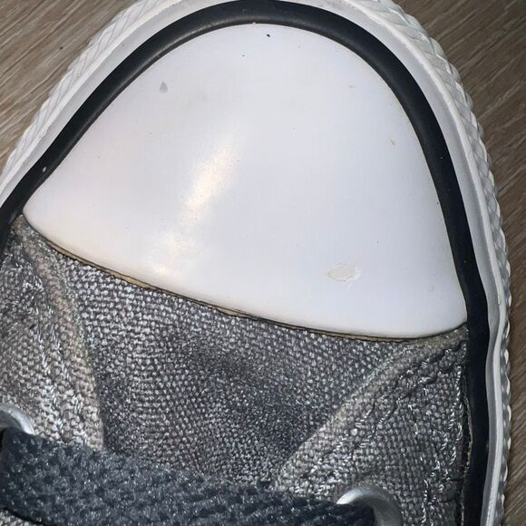 Converse All Star Chuck Taylor Low Top Sneakers, Gray Denim Color, Women’s US 6 - Picture 10 of 11